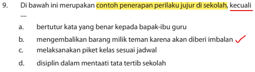 Detail Contoh Perbuatan Jujur Nomer 20