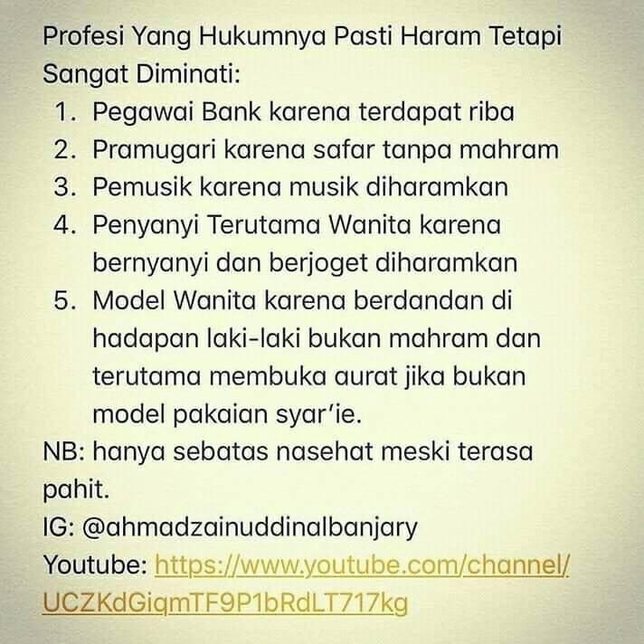 Detail Contoh Perbuatan Mungkar Nomer 2