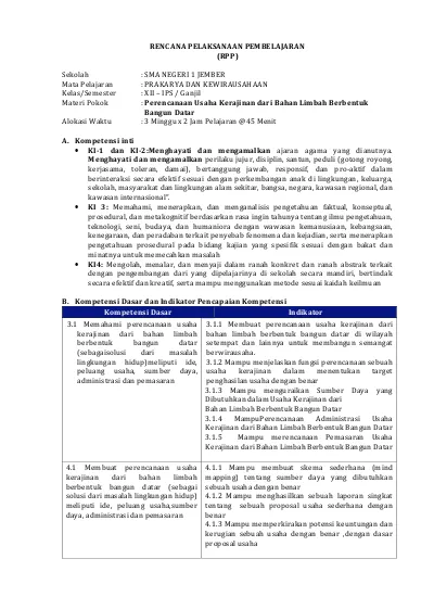 Detail Contoh Perencanaan Administrasi Usaha Nomer 47