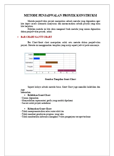 Detail Contoh Perencanaan Dan Penjadwalan Proyek Nomer 20