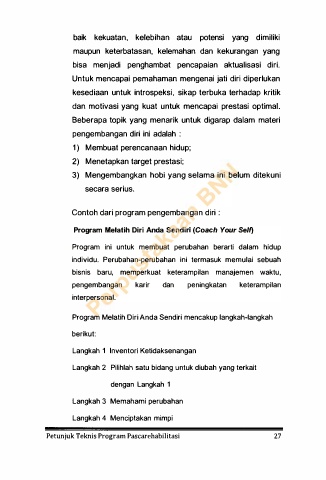 Detail Contoh Perencanaan Diri Sendiri Nomer 33