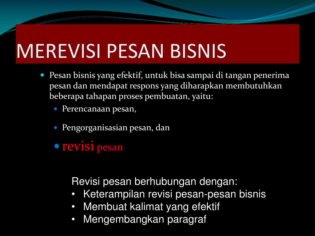 Detail Contoh Perencanaan Pesan Bisnis Nomer 32