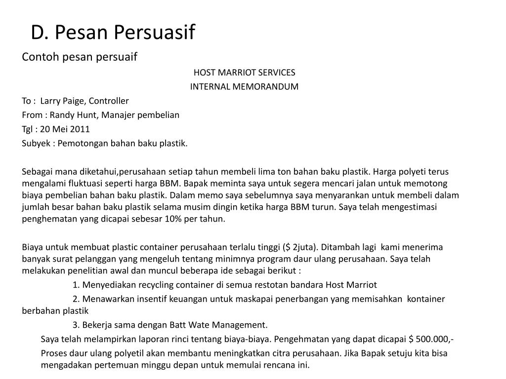 Detail Contoh Perencanaan Pesan Bisnis Suatu Perusahaan Nomer 43