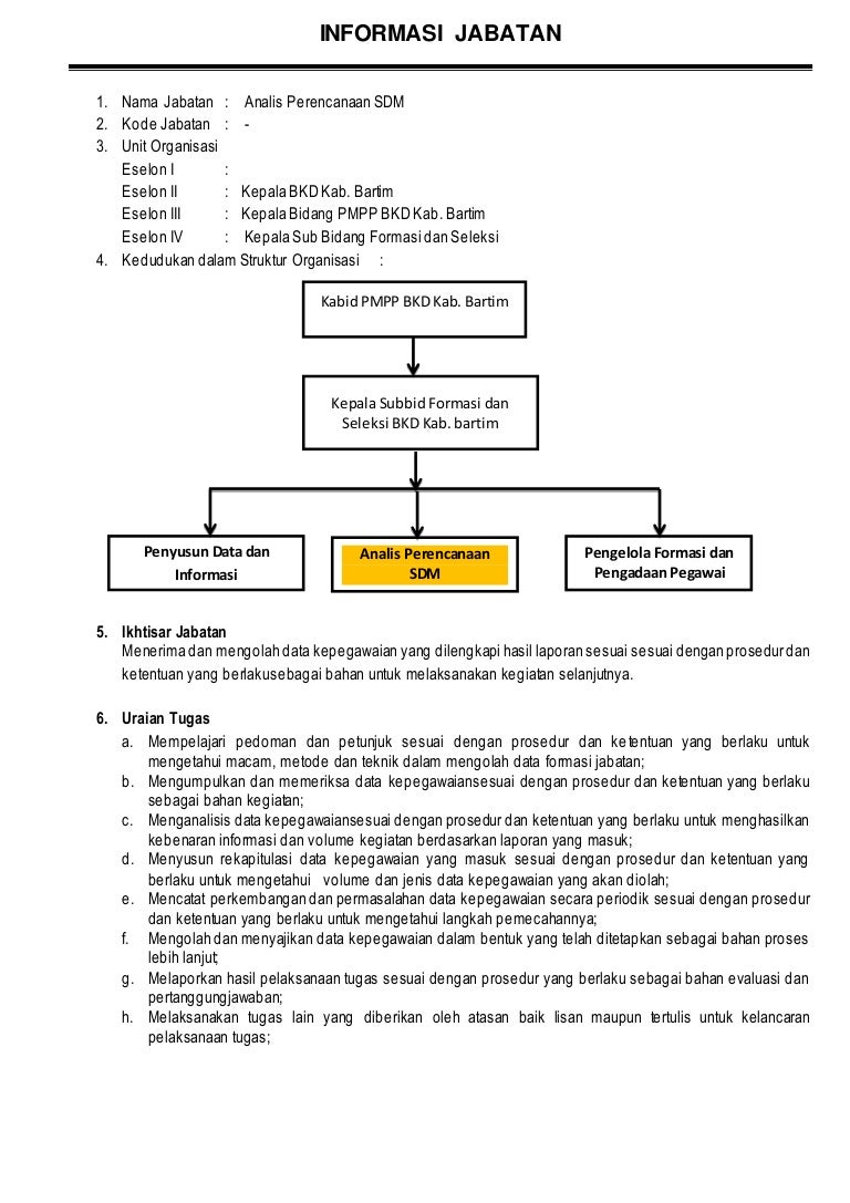 Detail Contoh Perencanaan Sdm Nomer 18