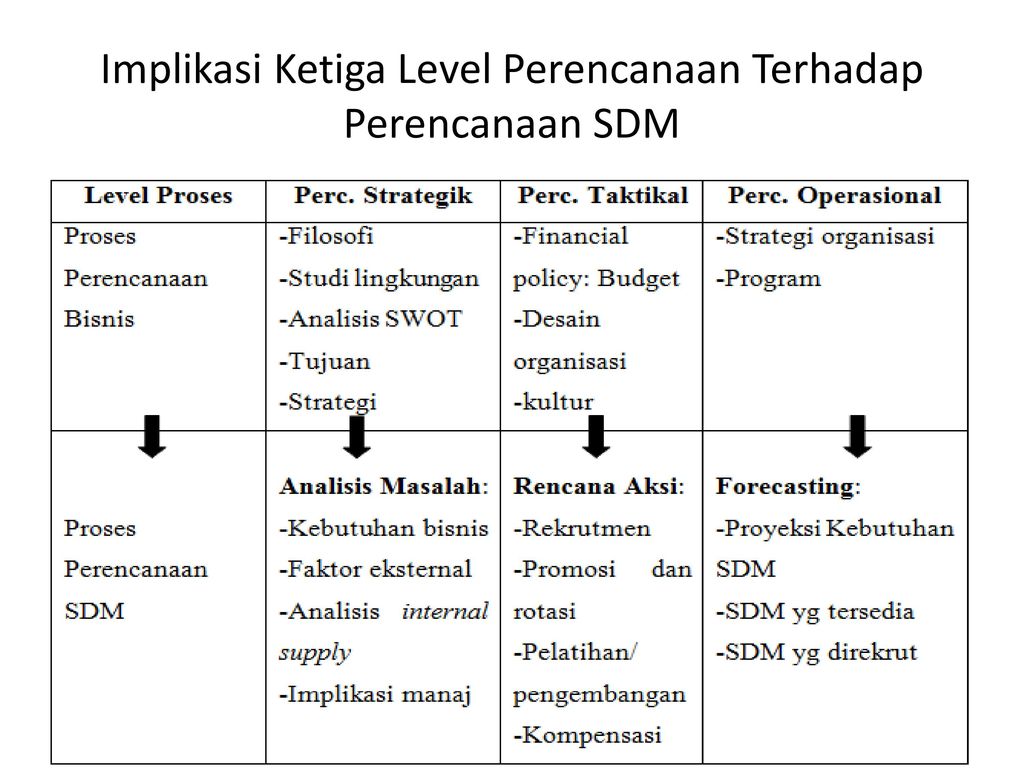 Detail Contoh Perencanaan Sdm Dalam Perusahaan Nomer 18