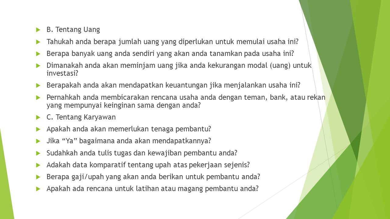 Detail Contoh Perencanaan Sumber Daya Usaha Nomer 13