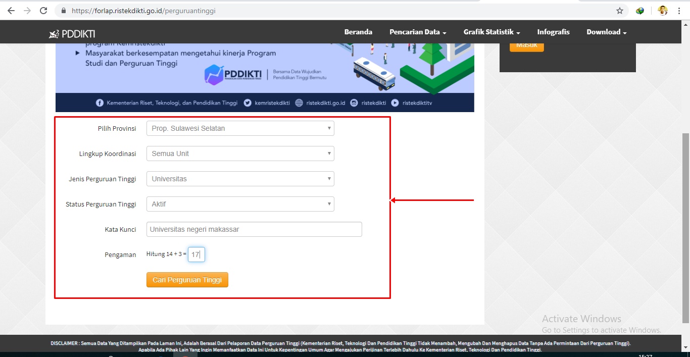 Detail Contoh Perguruan Tinggi Nomer 20