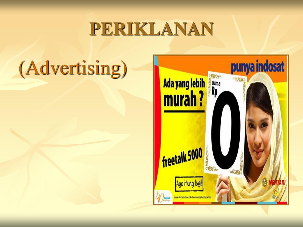 Detail Contoh Periklanan Advertising Nomer 7