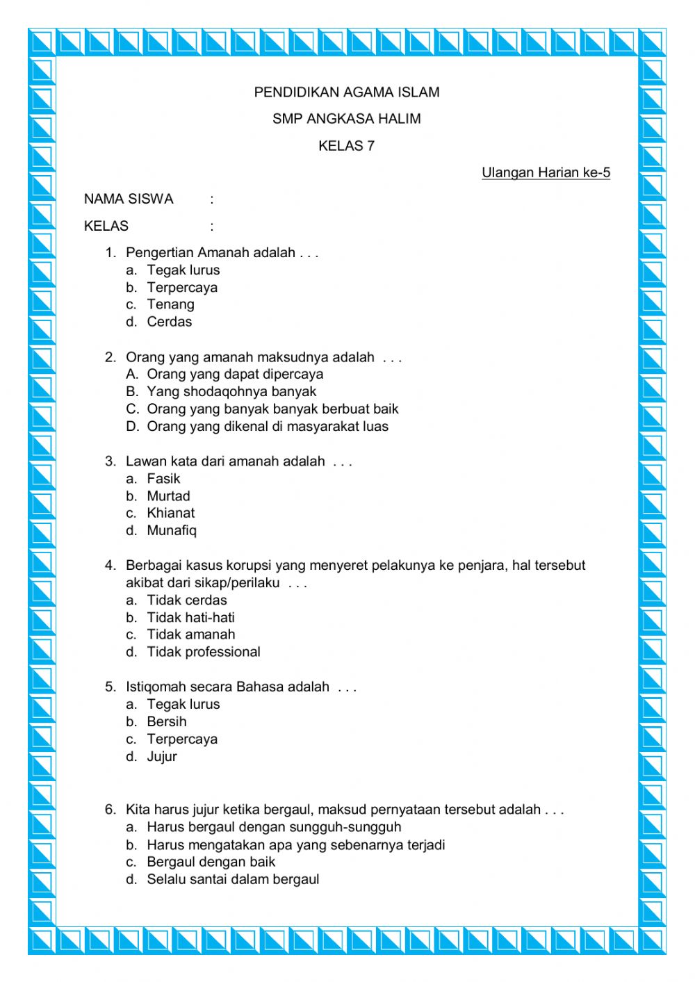 Detail Contoh Perilaku Cerdas Nomer 39