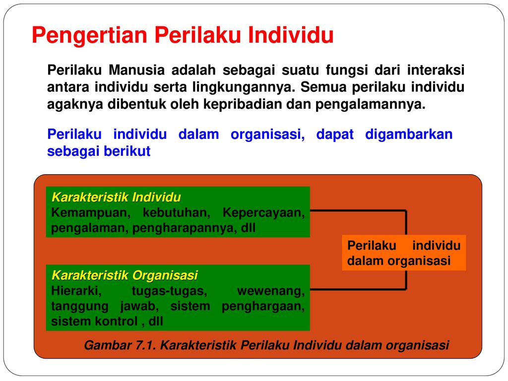 Detail Contoh Perilaku Individu Dalam Organisasi Nomer 2