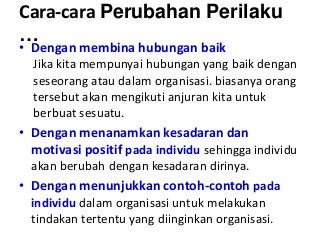 Detail Contoh Perilaku Individu Dalam Organisasi Nomer 32