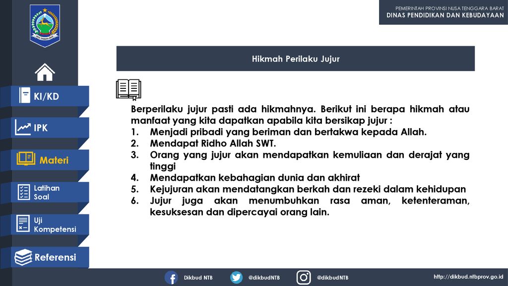 Detail Contoh Perilaku Jujur Kepada Allah Nomer 53