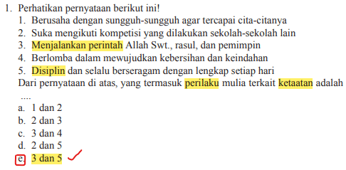 Detail Contoh Perilaku Mulia Nomer 33