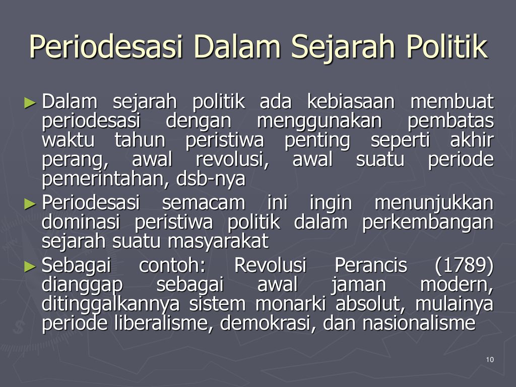 Detail Contoh Periodisasi Sejarah Nomer 30