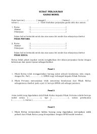 Detail Contoh Perjanjian Gadai Rumah Nomer 26