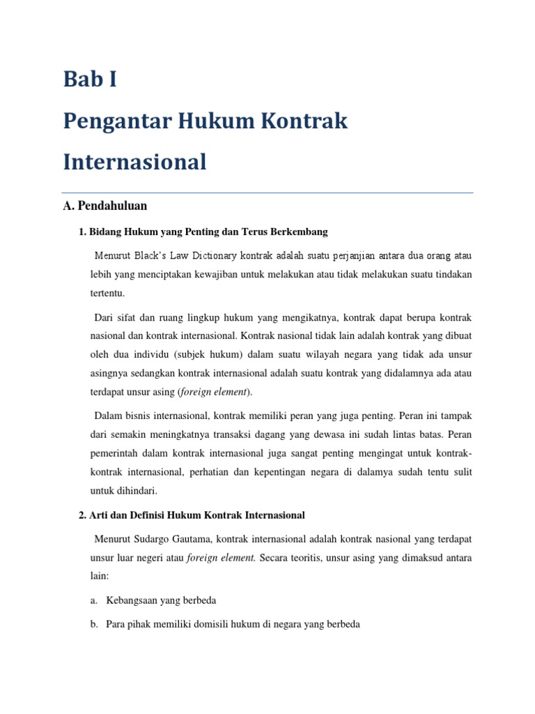 Detail Contoh Perjanjian Internasional Nomer 19