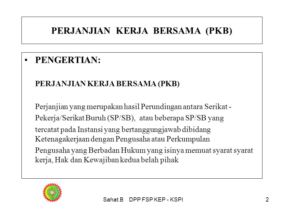 Detail Contoh Perjanjian Kerja Bersama Nomer 33