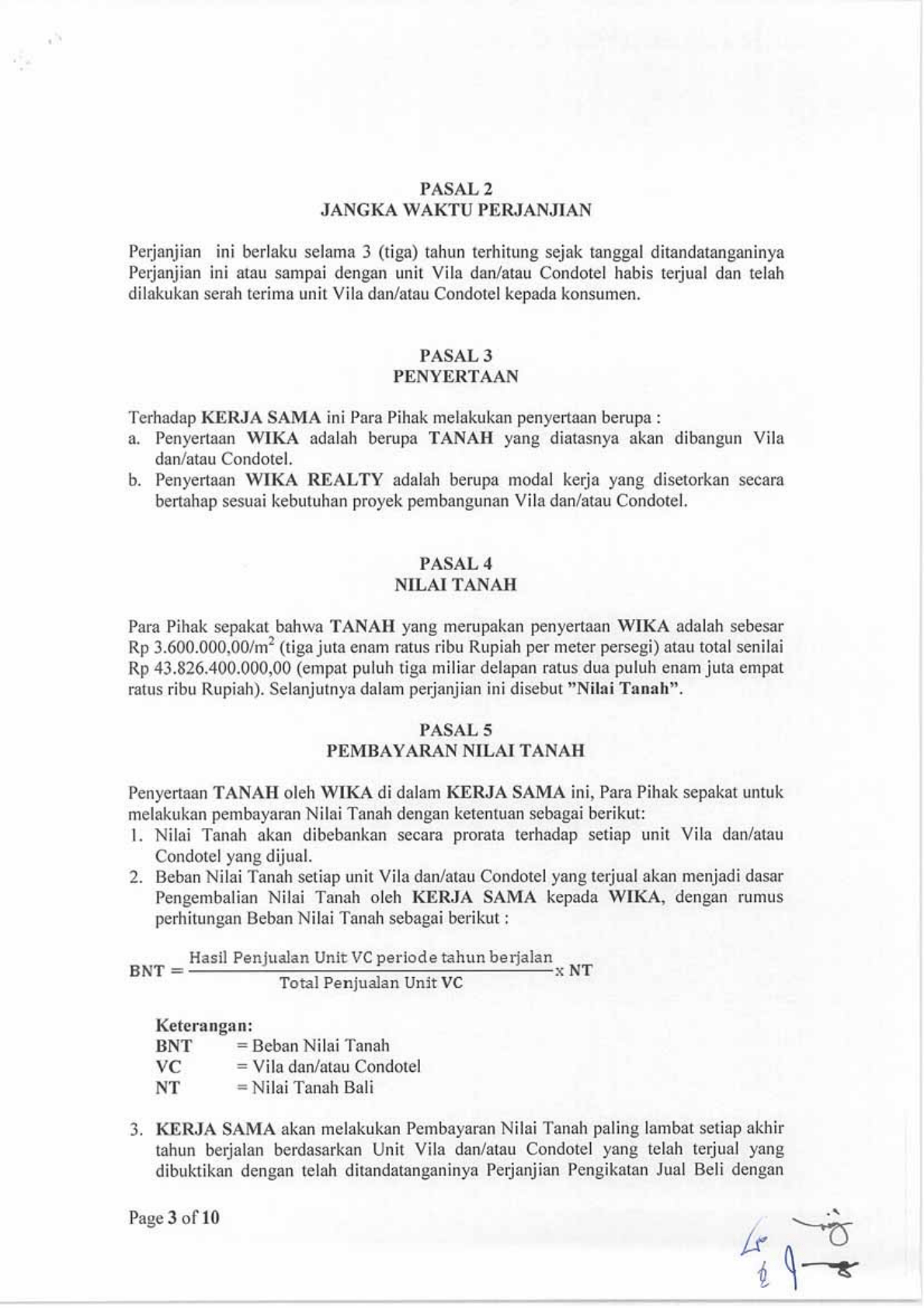 Detail Contoh Perjanjian Kerjasama Bagi Hasil Nomer 48