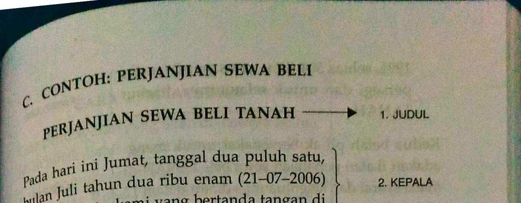 Detail Contoh Perjanjian Tidak Bernama Nomer 37