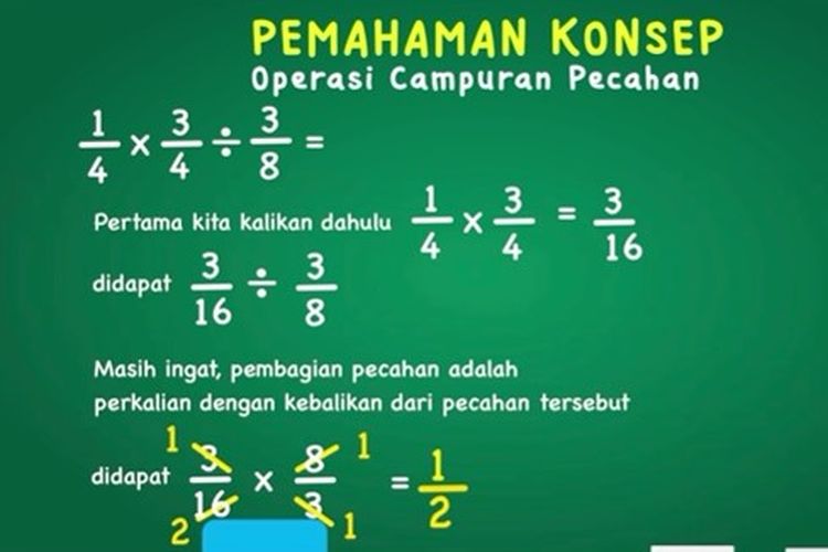 Detail Contoh Perkalian Dan Pembagian Pecahan Nomer 6