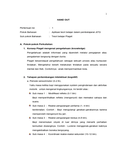 Detail Contoh Perkembangan Intelektual Nomer 57