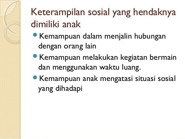 Detail Contoh Perkembangan Sosial Nomer 17