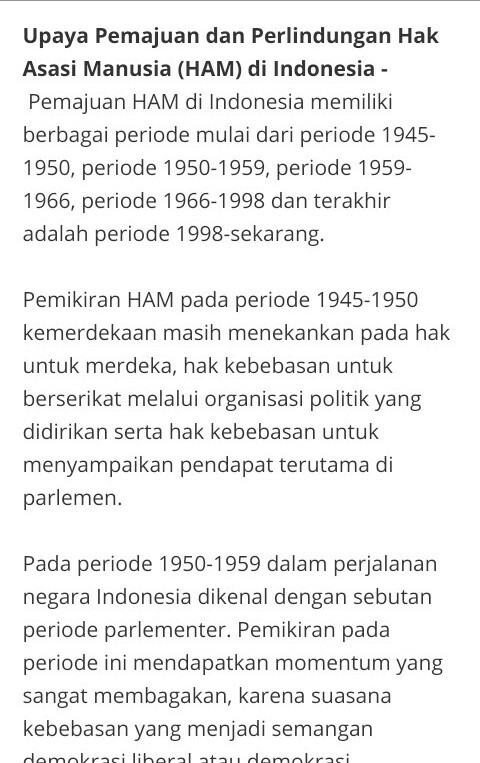 Detail Contoh Perlindungan Dan Pemajuan Ham Di Indonesia Nomer 19