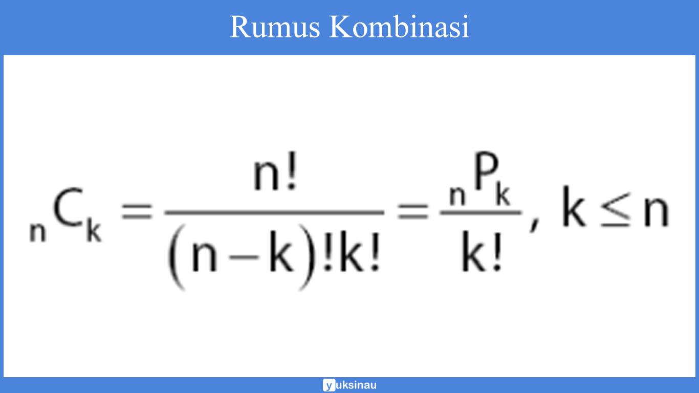 Detail Contoh Permutasi Dan Kombinasi Nomer 7