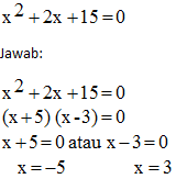 Detail Contoh Persamaan Kuadrat Nomer 29