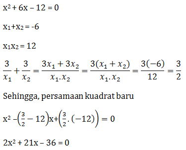 Detail Contoh Persamaan Kuadrat Nomer 10