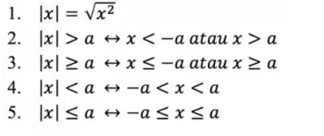 Detail Contoh Persamaan Nilai Mutlak Linear Satu Variabel Nomer 26