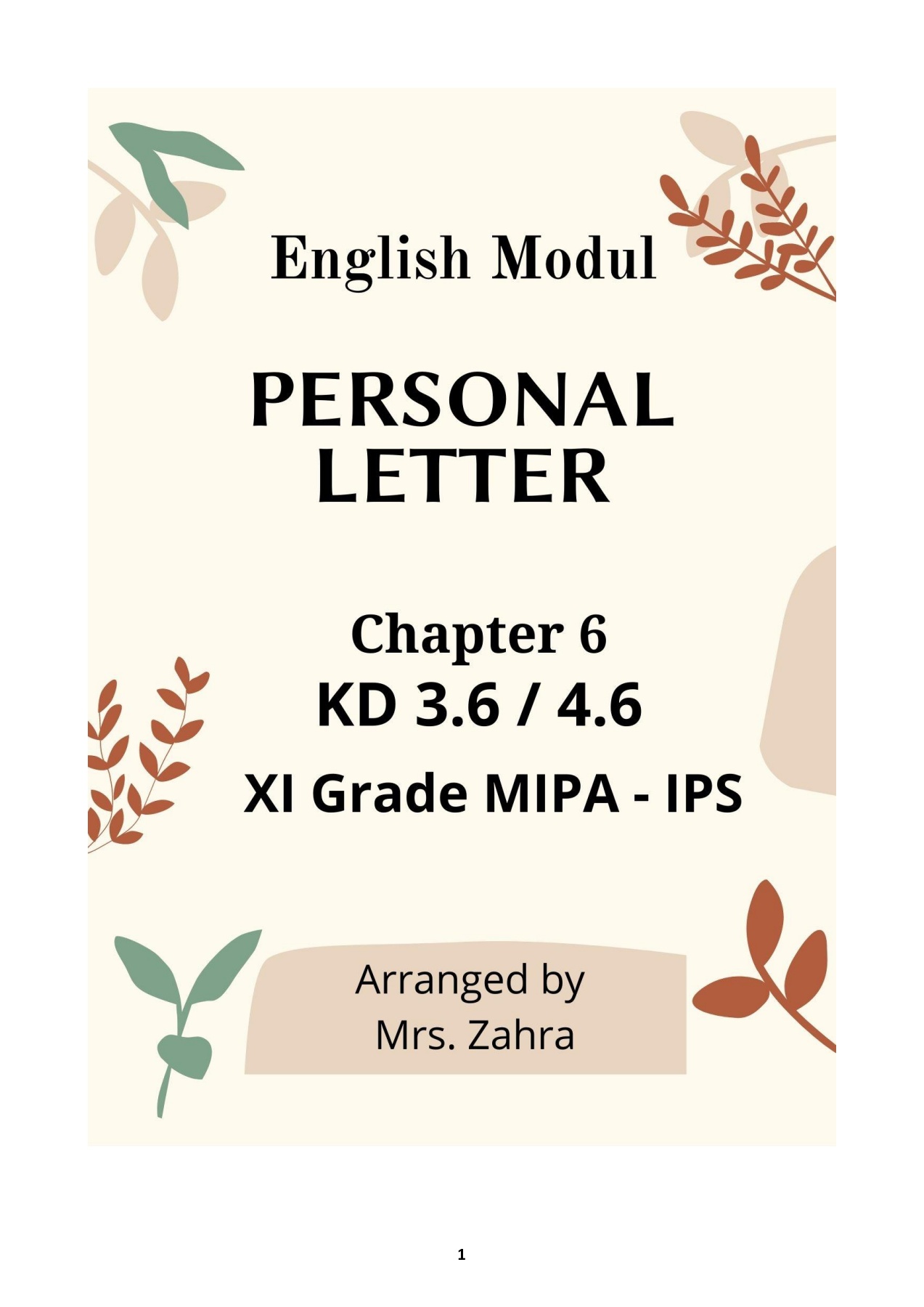 Detail Contoh Personal Letter Holiday Nomer 33