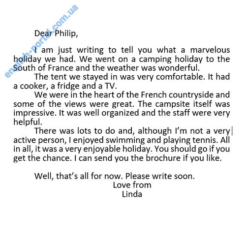 Detail Contoh Personal Letter Holiday Nomer 6