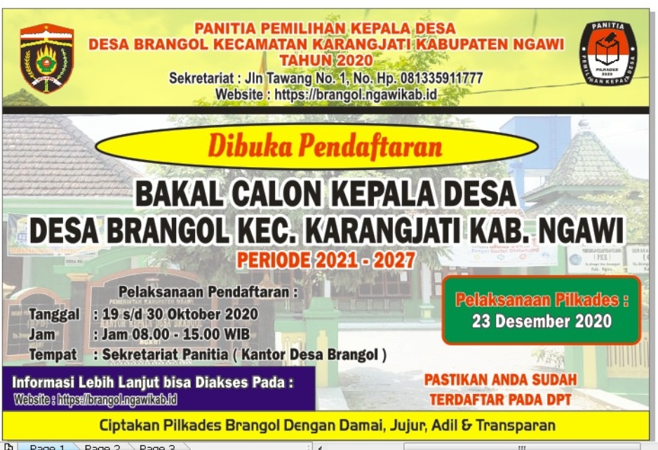 Detail Contoh Persyaratan Calon Kepala Desa Nomer 7