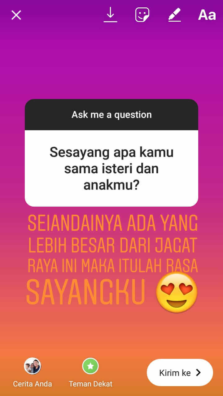 Detail Contoh Pertanyaan Ask Me Question Instagram Nomer 42