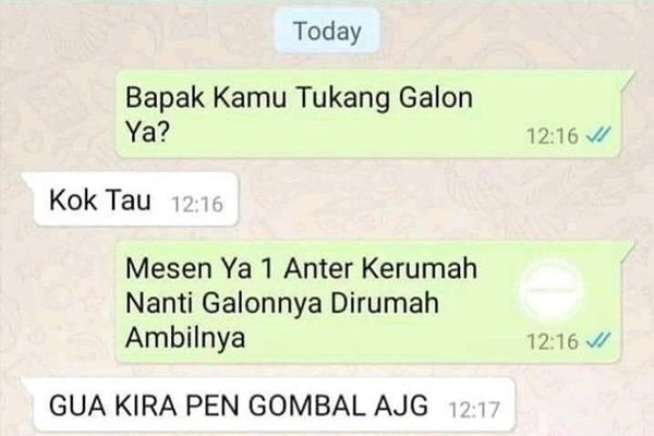 Detail Contoh Pertanyaan Lucu Nomer 9