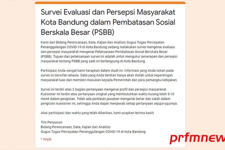 Download Contoh Pertanyaan Survey Nomer 12