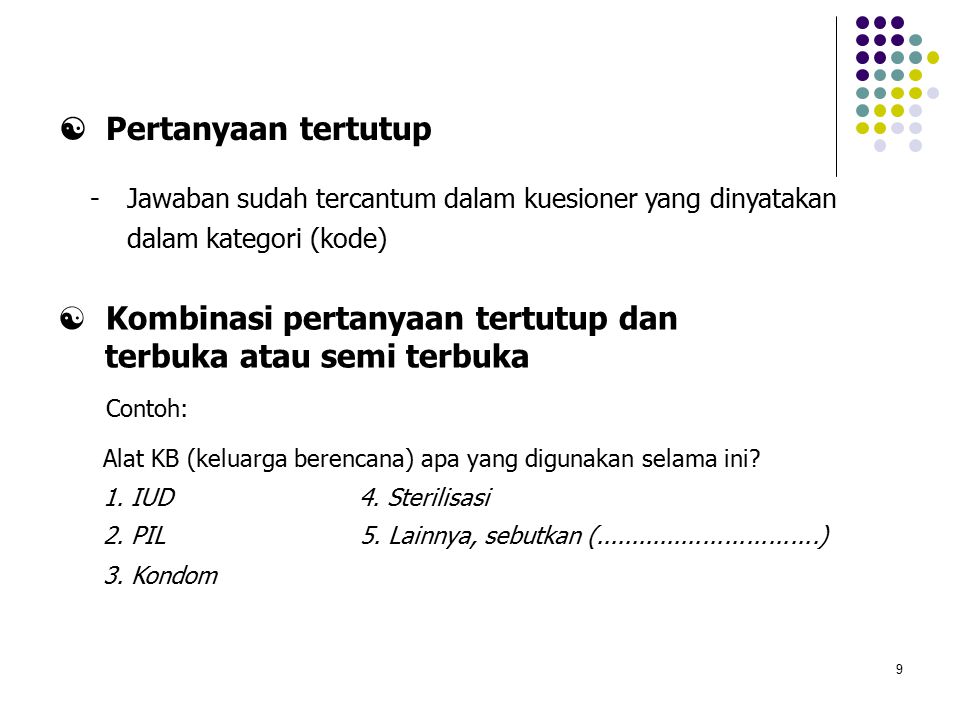 Detail Contoh Pertanyaan Terbuka Dan Tertutup Nomer 14