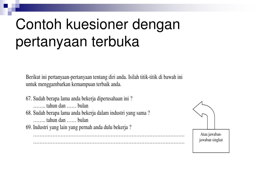 Detail Contoh Pertanyaan Terbuka Dan Tertutup Nomer 40