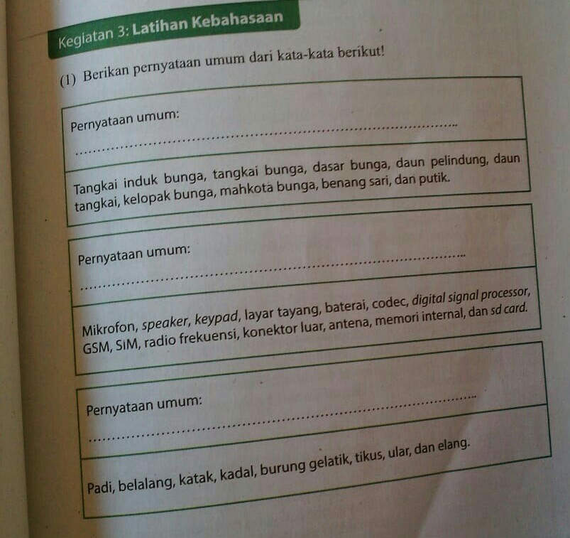 Detail Contoh Pertanyaan Umum Nomer 6