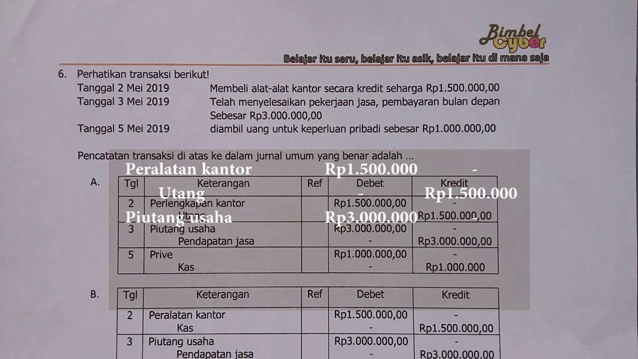 Detail Contoh Pertanyaan Umum Nomer 50