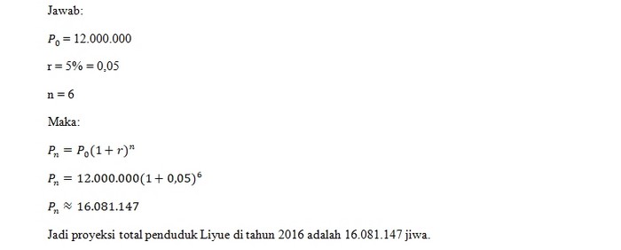 Detail Contoh Pertumbuhan Penduduk Nomer 22