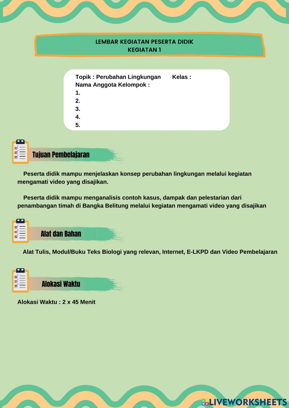 Detail Contoh Perubahan Lingkungan Dan Dampaknya Nomer 35