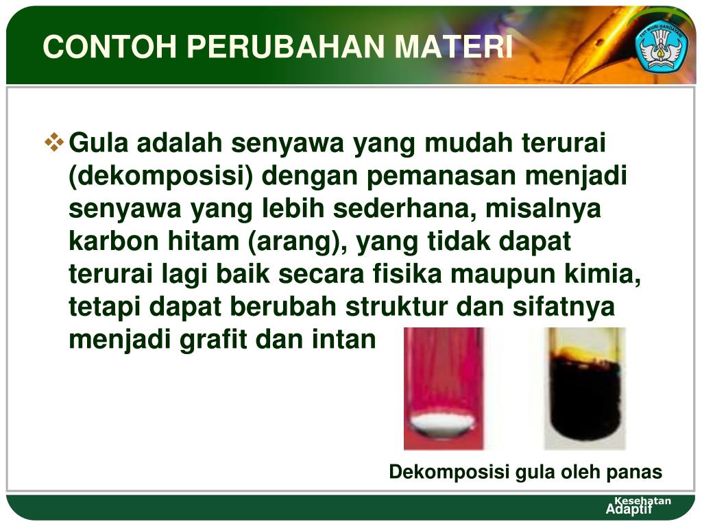 Detail Contoh Perubahan Materi Nomer 51