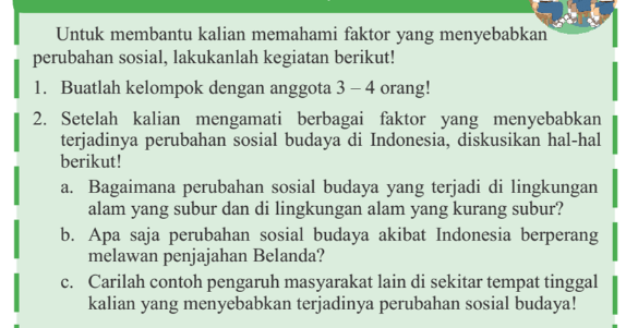 Detail Contoh Perubahan Sosial Di Lingkungan Sekitar Nomer 41