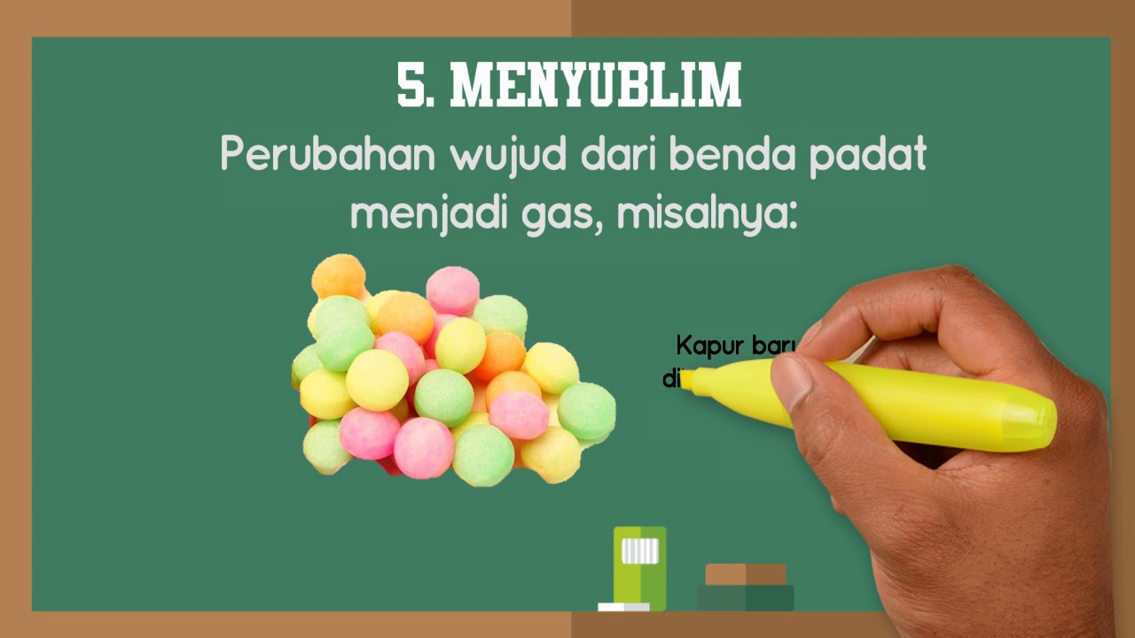 Detail Contoh Perubahan Wujud Menyublim Nomer 41