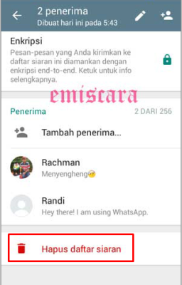 Detail Contoh Pesan Siaran Wa Nomer 27