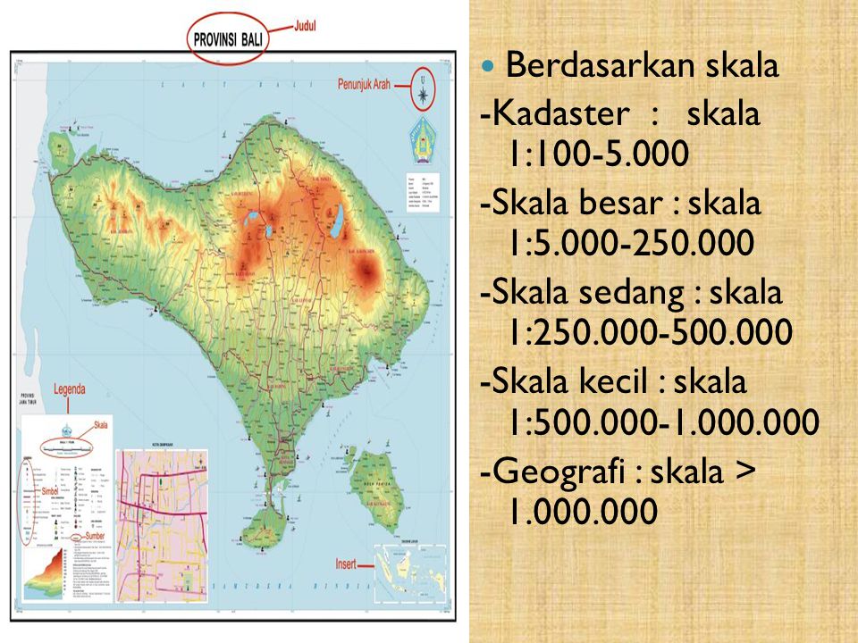 Contoh Peta Skala Besar Yang Mudah Dipahami