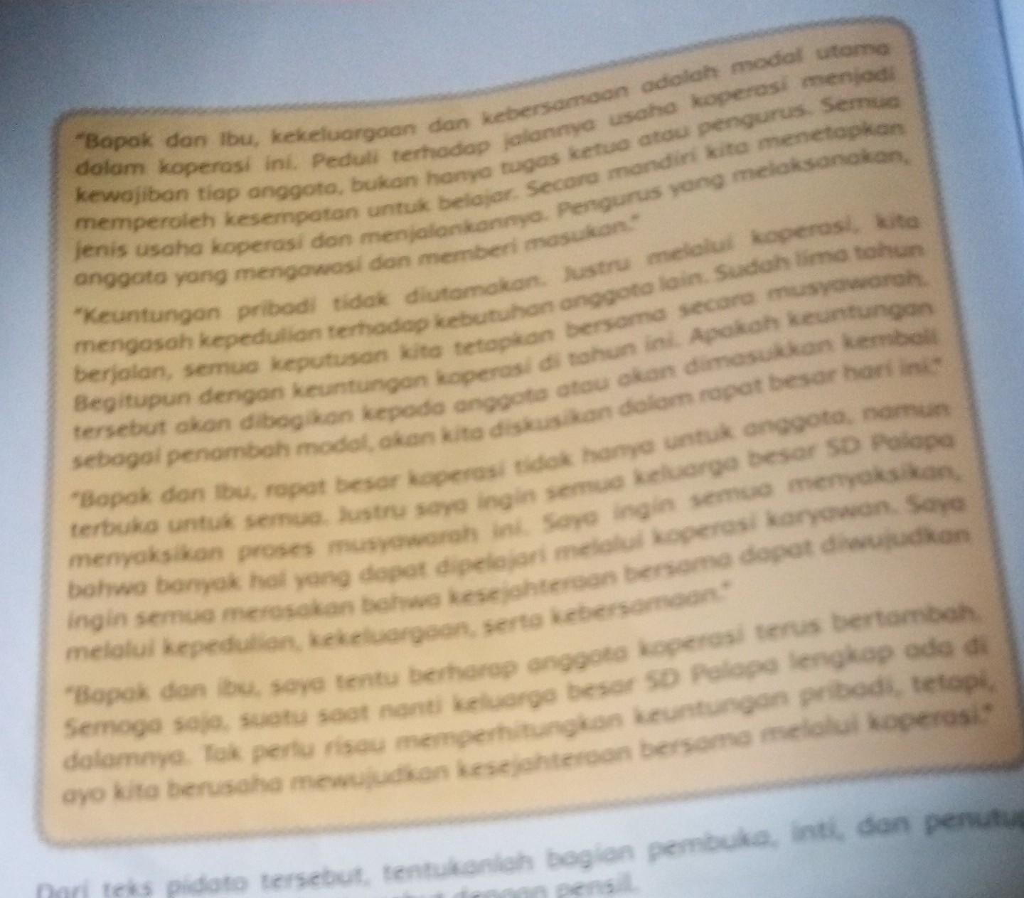 Detail Contoh Pidato Brainly Nomer 56