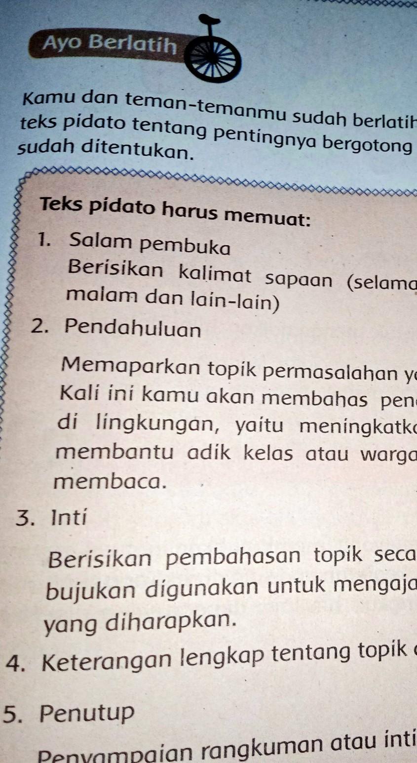 Detail Contoh Pidato Gotong Royong Nomer 11